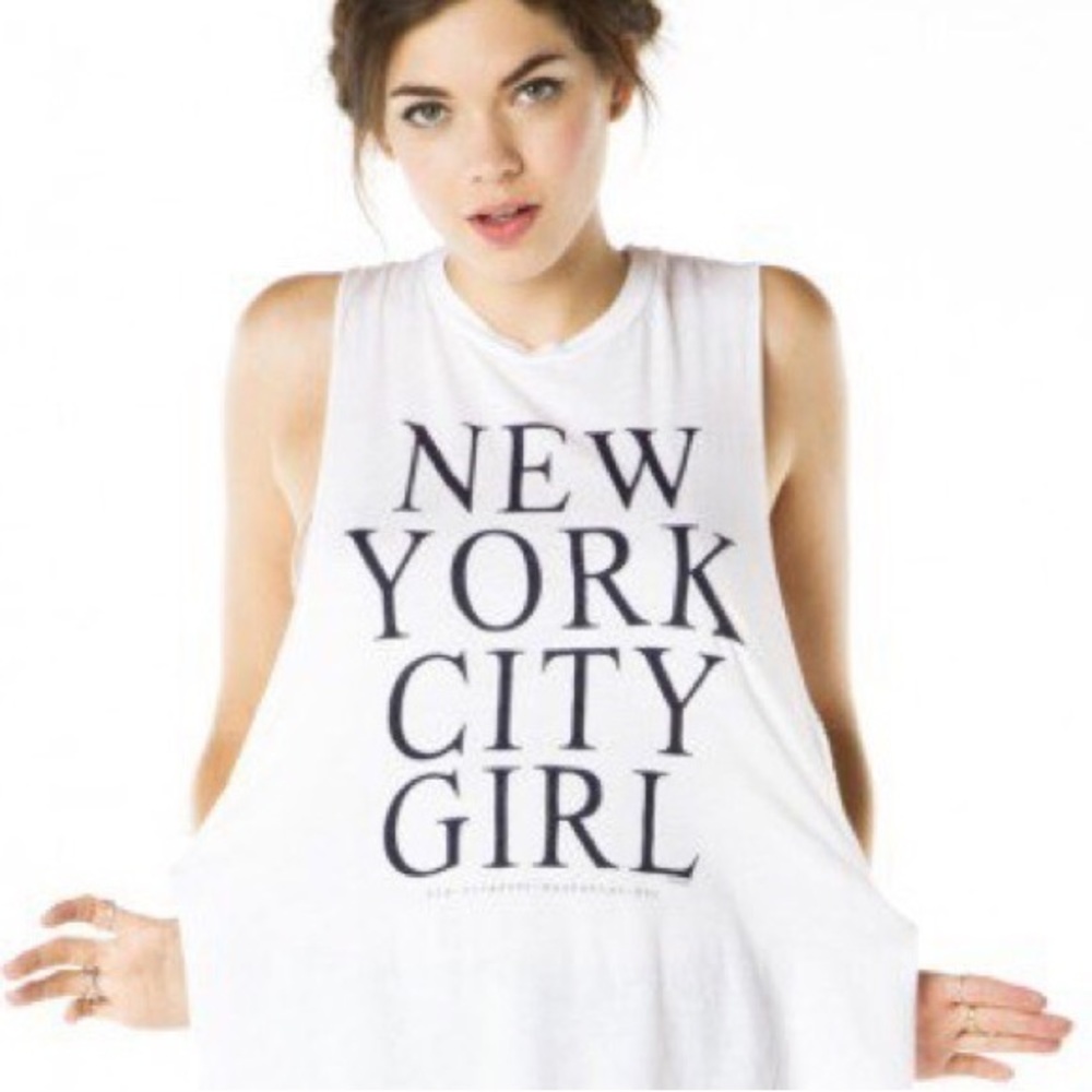 BRANDY MELVILLE Raw Hem Tank